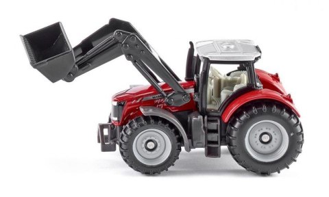 Traktor Massey Ferguson z przednią ładowarką Siku