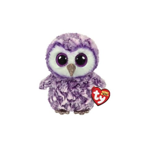 Maskotka TY Beanie Boos Fioletowa Sowa Meteor