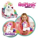 Maskotka interaktywna Animagic Rainbow My Glowing Unicorn Jednorożec Goliath