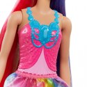 Lalka Barbie Fioletowo-czerwone włosy Mattel
