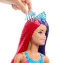 Lalka Barbie Fioletowo-czerwone włosy Mattel