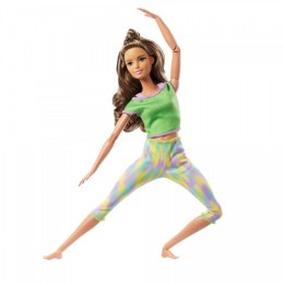 Lalka Barbie Made to Move Kwieciste Zielony strój Mattel