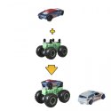 Pojazd Monster Truck Mix srebrny Hot Wheels