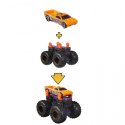 Pojazdy Monster Truck Mix fioletowy i żółty Hot Wheels