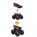 Pojazdy Monster Truck Mix fioletowy i żółty Hot Wheels