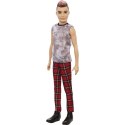 Lalka Barbie Fashionistas Ken Spodnie czerwona kratka Mattel