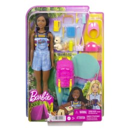 Lalka Barbie Kemping Barbie Brooklyn + akcesoria Mattel