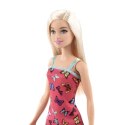 Lalka Barbie Szykowna Blondynka w sukience w motyle Mattel