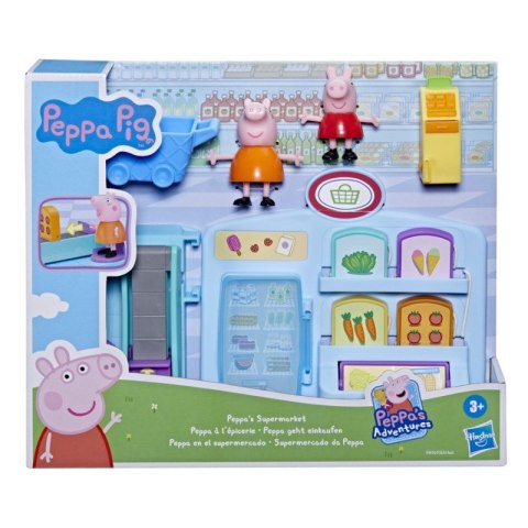 Zestaw z figurką Świnka Peppa Supermarket Hasbro