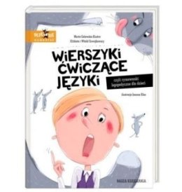 Książeczka Wierszyki ćwiczące języki Nasza księgarnia