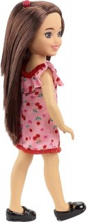 Lalka Barbie Chelsea i przyjaciele Lalka - Sukienka w wiśnie Mattel