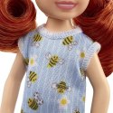 Lalka Barbie Chelsea i przyjaciele - Sukienka w pszczółki Mattel