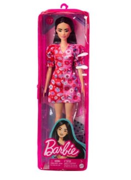 Lalka Barbie Dwukolorowa sukienka w kwiaty Mattel