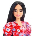 Lalka Barbie Dwukolorowa sukienka w kwiaty Mattel