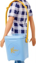 Lalka Barbie Kemping Ken + akcesoria Mattel