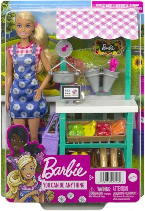 Lalka Barbie Targ farmerski Zestaw HCN22 Mattel