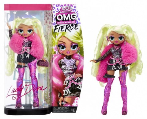 Lalka L.O.L. Surprise 707 OMG Fierce Dolls, Lady Diva Mga