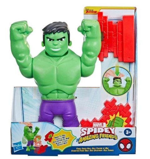 Figurka SPIDER-MAN Spidey i super kumple Power Smash Hulk Hasbro