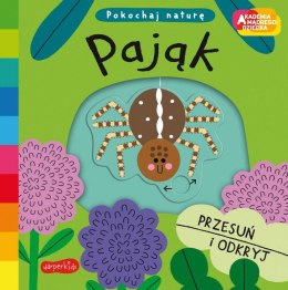 Książeczka Pająk. Akademia mądrego dziecka. Pokochaj naturę Harper Collins