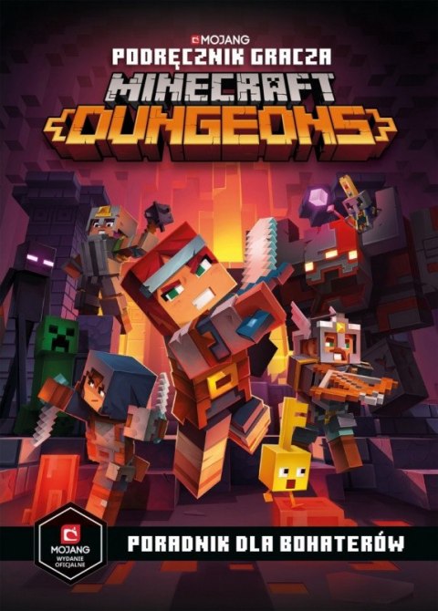 Książeczka Podręcznik gracza Minecraft Dungeons. Poradnik dla bohaterów Harper Collins