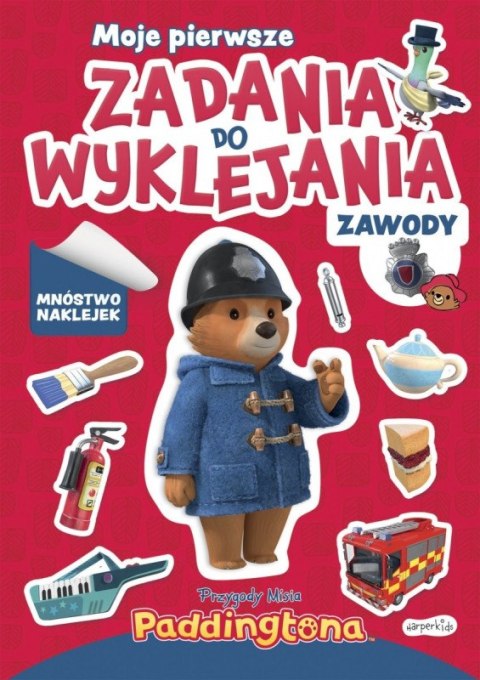 Książeczka Przygody Misia Paddingtona. Moje pierwsze zadania do wyklejania. Zawody Harper Collins