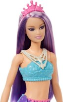 Lalka Barbie Dreamtopia Syrenka Fioletowo-niebieski ogon Mattel