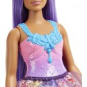Lalka Barbie Dreamtopia fioletowe włosy Mattel