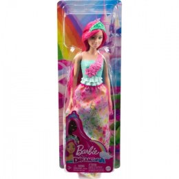 Lalka Barbie Dreamtopia malinowe włosy Mattel