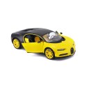 Model kompozytowy Bugatti Chiron żółto-czarny 1/24 Maisto
