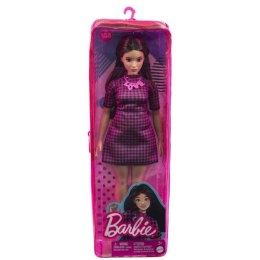 Barbie Fashionistas Lalka - Sukienka w różową kratkę Mattel
