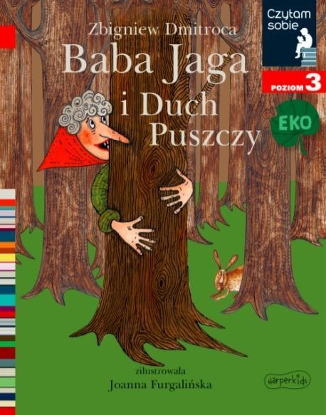 Książeczka Baba Jaga i Duch Puszczy. Czytam sobie Eko. Poziom 3 Harper Collins