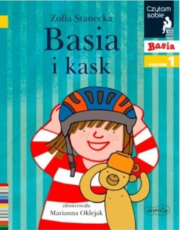 Książeczka Basia i Kask. Czytam sobie. Poziom 1 Harper Collins