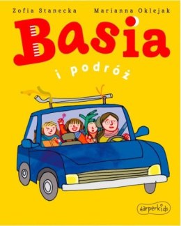 Książeczka Basia i podróż Harper Collins