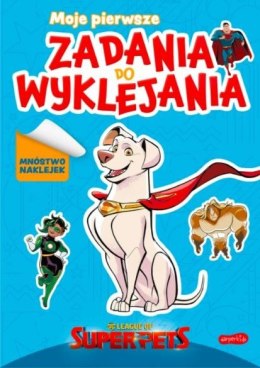 Książeczka DC Liga Super-Pets. Moje pierwsze zadania do wyklejania Harper Collins