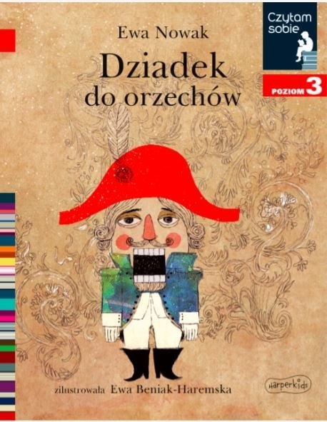 Książeczka Dziadek Do orzechów. Czytam sobie. Poziom 3 Harper Collins