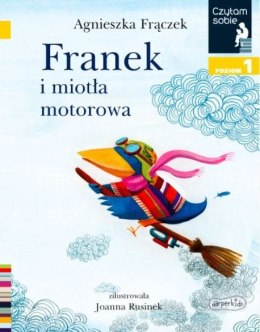 Książeczka Franek i miotła motorowa. Czytam sobie. Poziom 1 Harper Collins