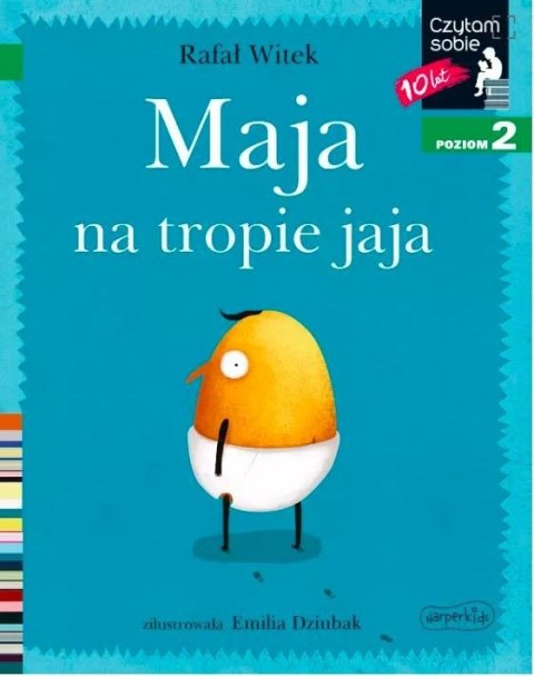 Książeczka Maja na tropie jaja. Czytam sobie. Poziom 2 Harper Collins