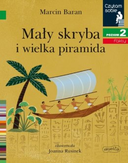 Książeczka Mały skryba i wielka piramida. Czytam sobie. Poziom 2 Harper Collins