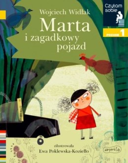 Książeczka Marta i Zagadkowy pojazd. Czytam sobie. Poziom 1 Harper Collins