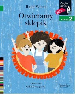 Książeczka Otwieramy sklepik. Czytam sobie. Poziom 2 Harper Collins