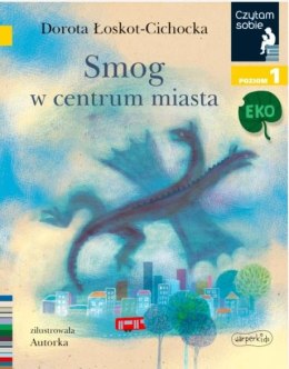 Książeczka Smog w centrum miasta. Czytam Sobie EKO. Poziom 1 Harper Collins