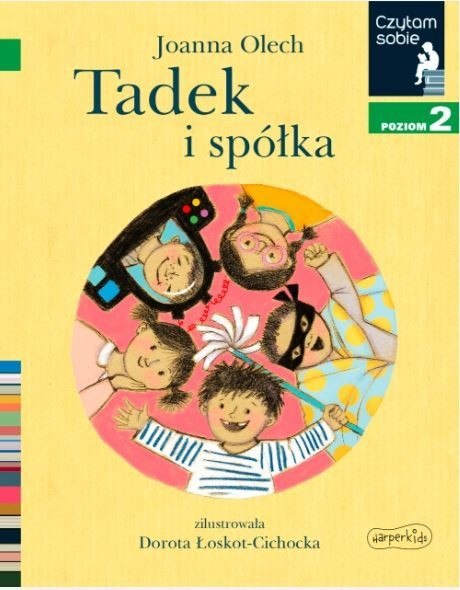 Książeczka Tadek i spółka. Czytam sobie. Poziom 2 Harper Collins