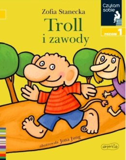 Książeczka Troll i Zawody. Czytam sobie. Poziom 1 Harper Collins