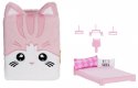 Lalka NA! NA! NA! Surprise Backpack Bedroom Seria 3, Pink Kitty Mga