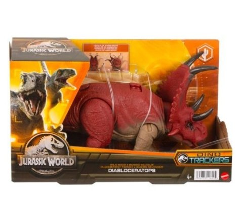 Figurka Jurassic World Groźny ryk, Diabloceratops Mattel