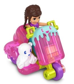 Figurki Polly Pocket Pollyville Mroźny skuter Mattel