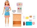 Lalka Barbie Skipper Pierwsza praca Bar z przekąskami Mattel