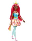 Lalka Jednorożec czerwone włosy Barbie Dreamtopia Mattel