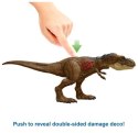 Figurka Jurassic World Extreme Damage, Tyranozaur Rex Mattel