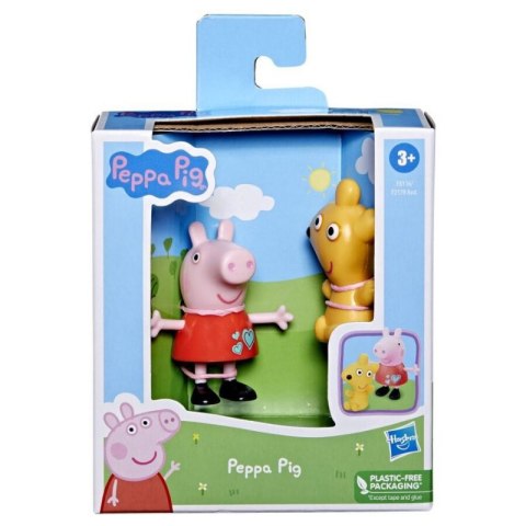 Figurka Świnka Peppa Zabawa z przyjaciółmi Świnka Peppa z misiem Hasbro